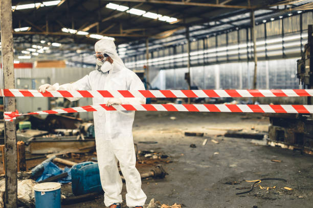 Professional Hoarding Cleanup technician working in Hoskins, NE